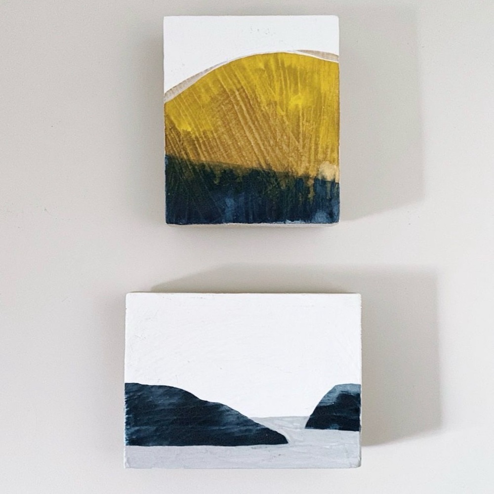 Rachel Austin “SEASCAPES” Little Minimalist Painting Set